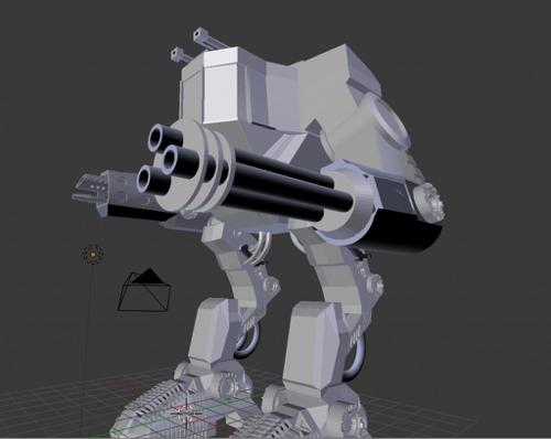 Mechsuit (untextured) preview image